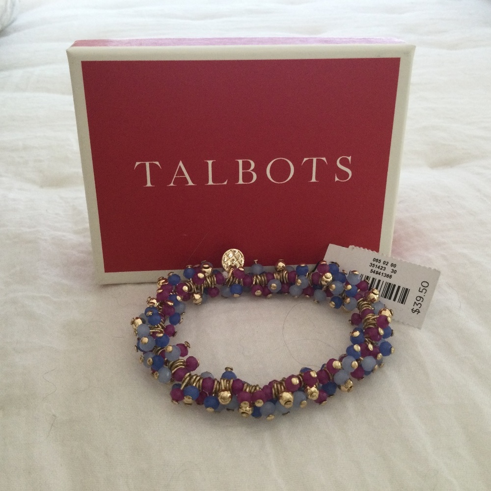 Talbots Beaded Bracelet NWT